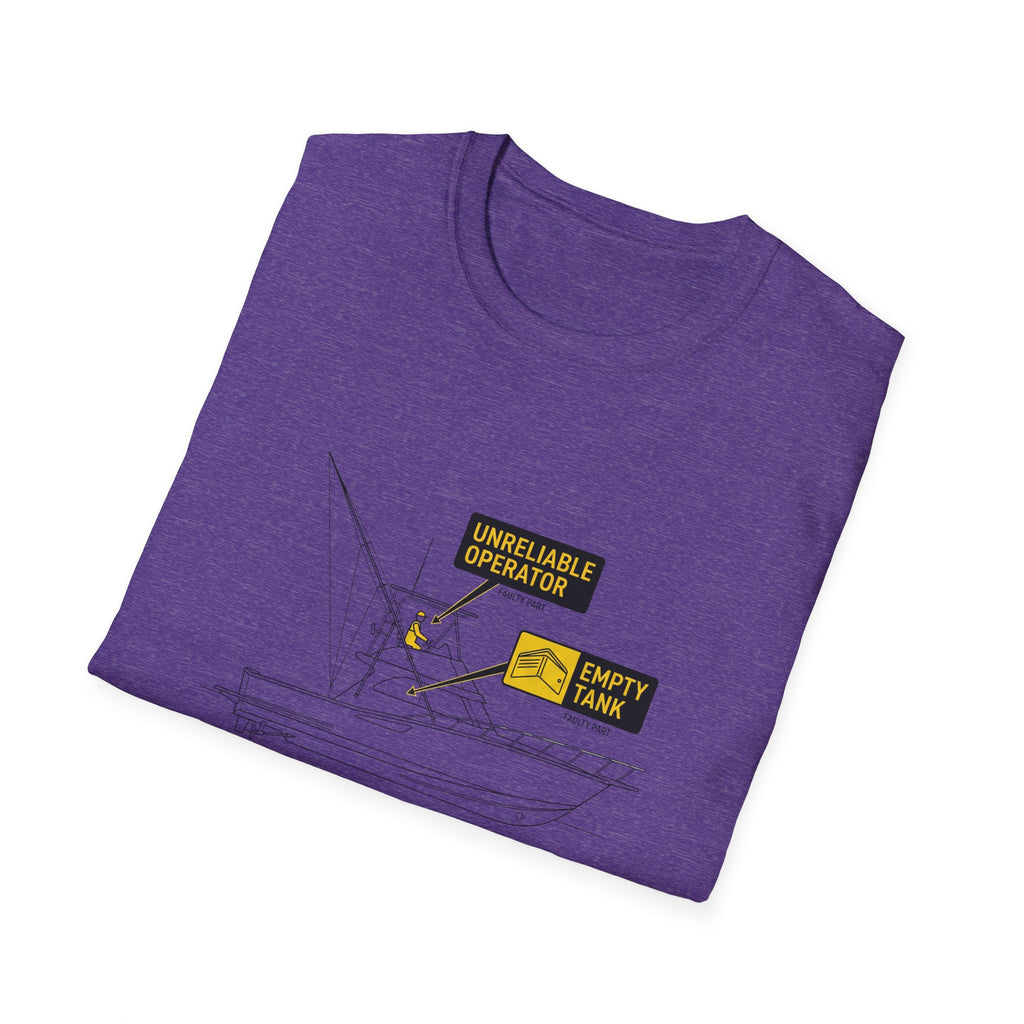 T-shirt — T-shirt graphique « Offshore Financial Ruin » (Ruine financière offshore)