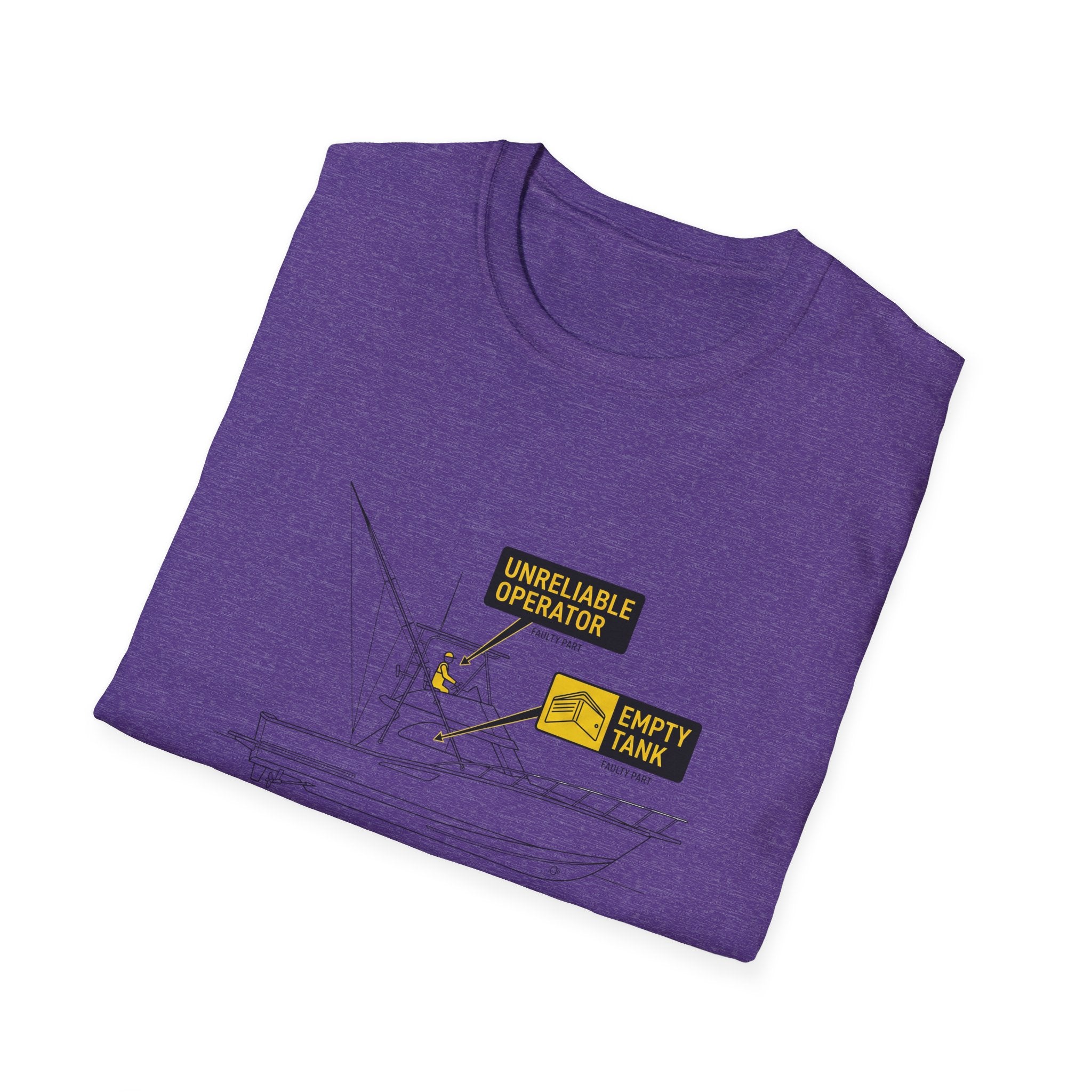 T-shirt — T-shirt graphique « Offshore Financial Ruin » (Ruine financière offshore)