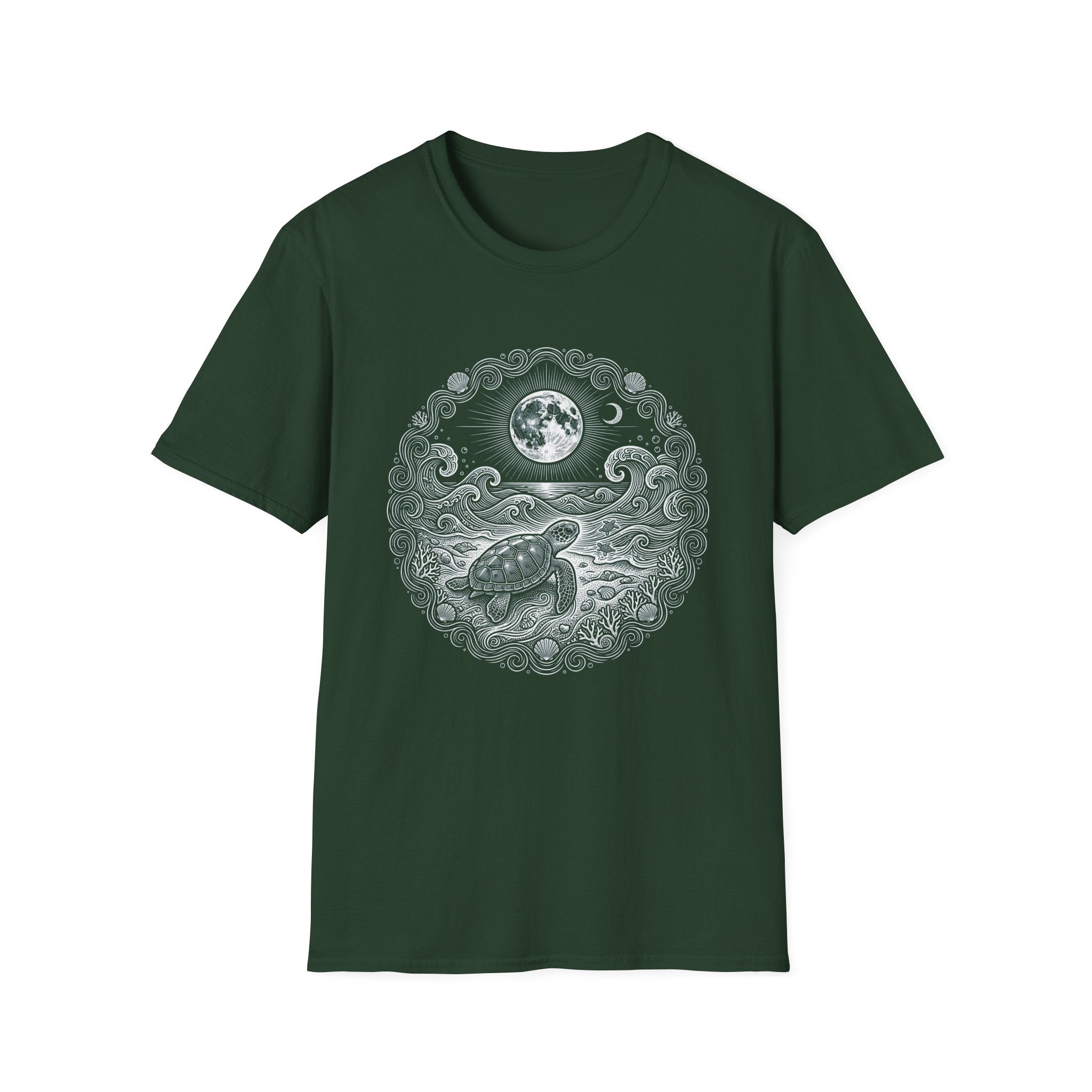 Moonlit Sea Turtle T-Shirt