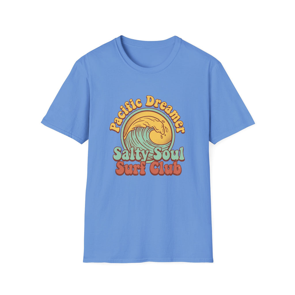 Surf Club T-Shirt — 'Salty Soul' Baltic Dreamer Vintage Wave Tee
