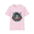 Skull Mariner T-Shirt — "Storm Born, Hatteras Village" Nautical Graphic Tee
