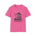The Sea Always Wins Marlin T-Shirt - Offshore Fishing Graphic Tee