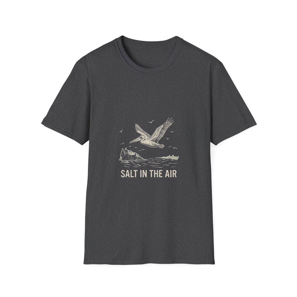 Salt in the Air Seagull Beach T-Shirt