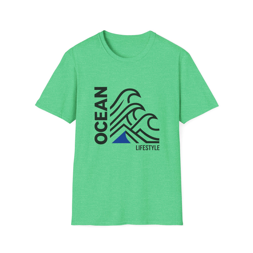 Ocean Lifestyle T-Shirt — Coastal Waves Graphic Tee