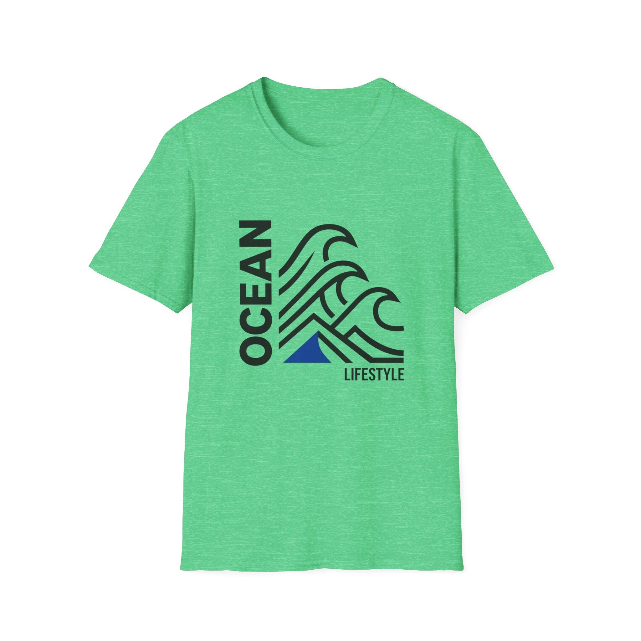 Ocean Lifestyle T-Shirt — Coastal Waves Graphic Tee