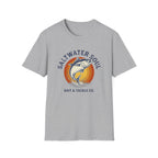 Saltwater Soul Fishing T-Shirt — Bait & Tackle Coastal Tee