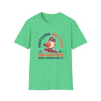 T-Shirt — "Professional Wave Dodger: Zero Turns Given" Surf Humor Tee