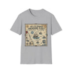 Treasure Fleet T-Shirt — 1715 Spanish Shipwreck Map Vintage Dive Tee