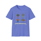 Plant Lover T-Shirt — Botanical Pots Design (Succulent & Cactus)