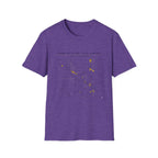 Ocean Current Map T-Shirt — 'Theory of Living with Currents' Nautical Graphic Tee