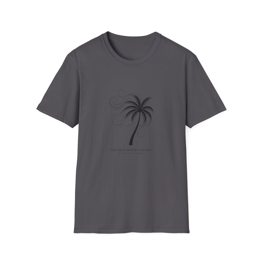 Palm Tree Graphic T-Shirt — Minimal Coastal Vibe (The California Dream)