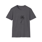 Palm Tree Graphic T-Shirt — Minimal Coastal Vibe (The California Dream)