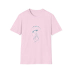 Moon Phase Jellyfish T-Shirt - Celestial Ocean Graphic Tee