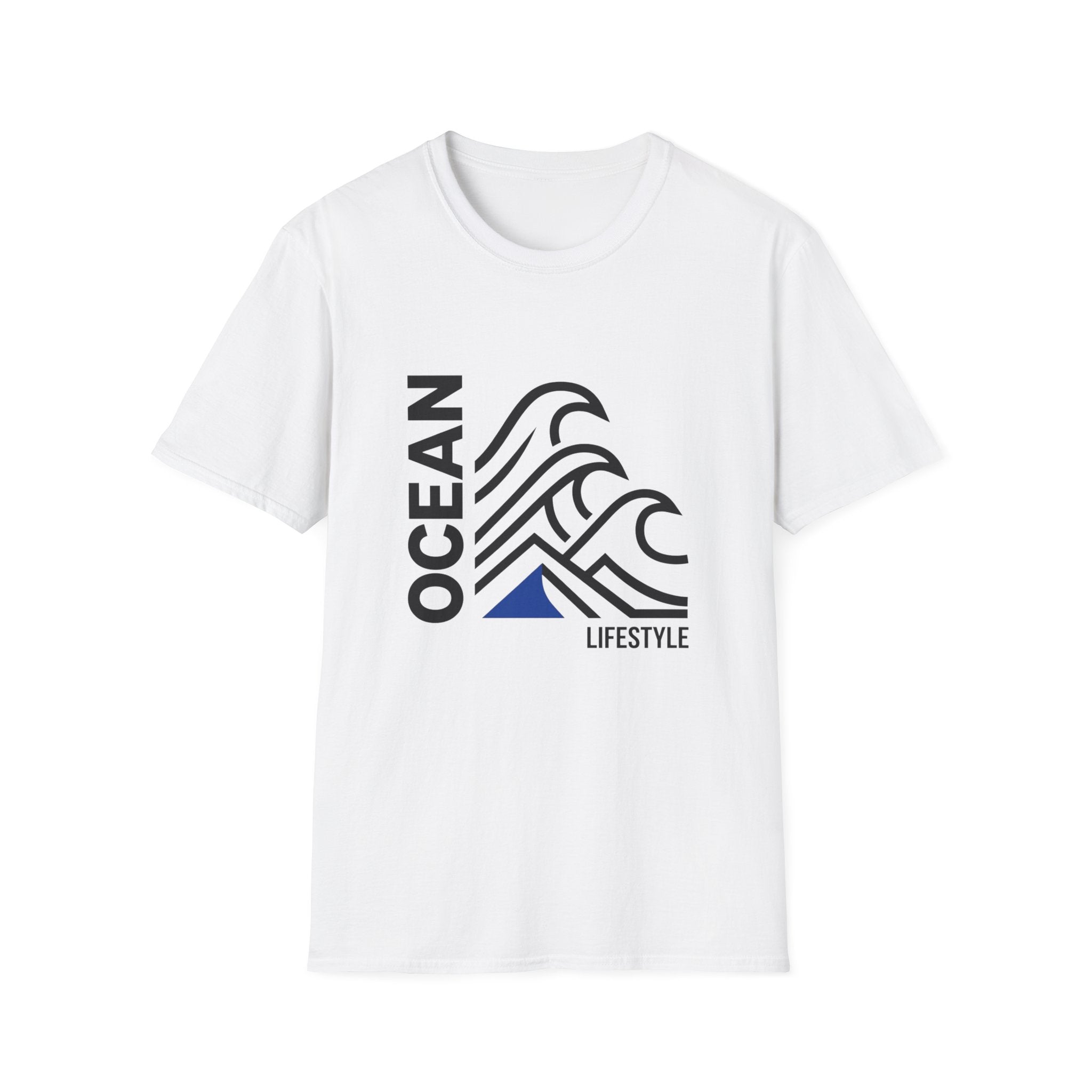 Ocean Lifestyle T-Shirt — Coastal Waves Graphic Tee
