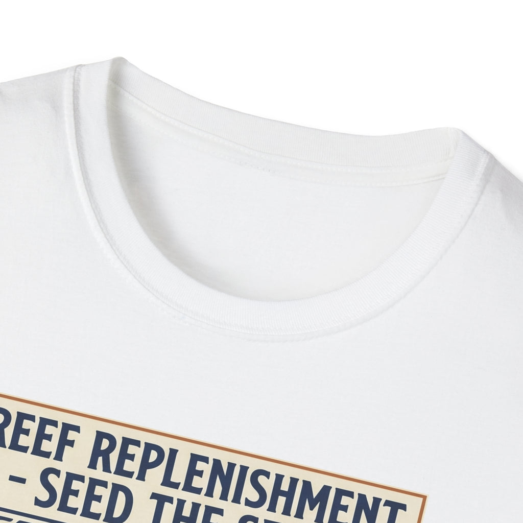 Reef Replenishment T-Shirt – Wild Water Co. 'Seed the Seas' Coral Conservation Tee