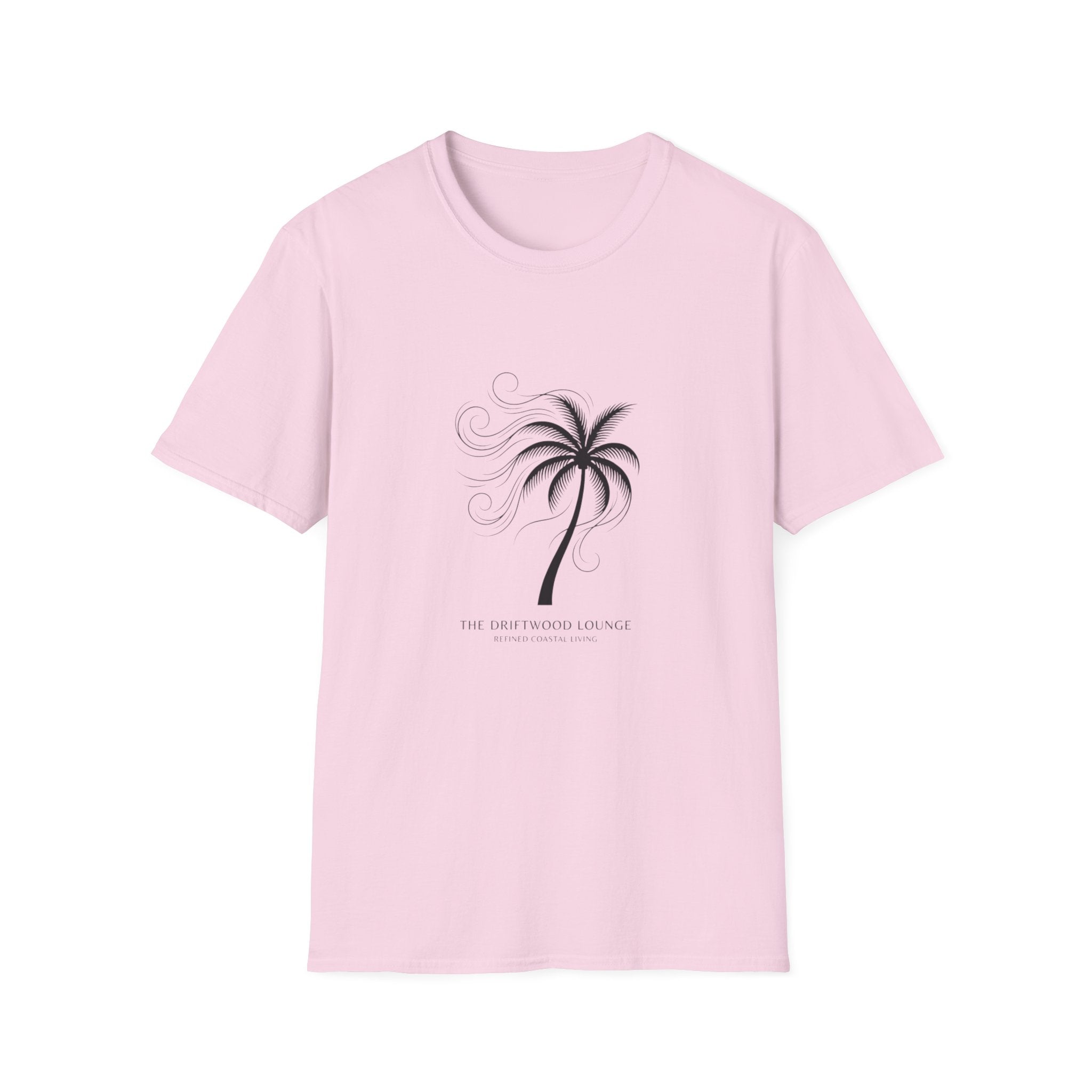 Palm Tree Graphic T-Shirt — Minimal Coastal Vibe (The California Dream)