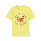 Beach Potato T-Shirt – “Current Status: Not Moving” Relaxed Summer Tee