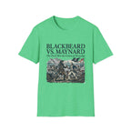 Blackbeard vs. Maynard T‑Shirt — "The Devil Met the Crown at Ocracoke" Historical Pirate Battle Tee