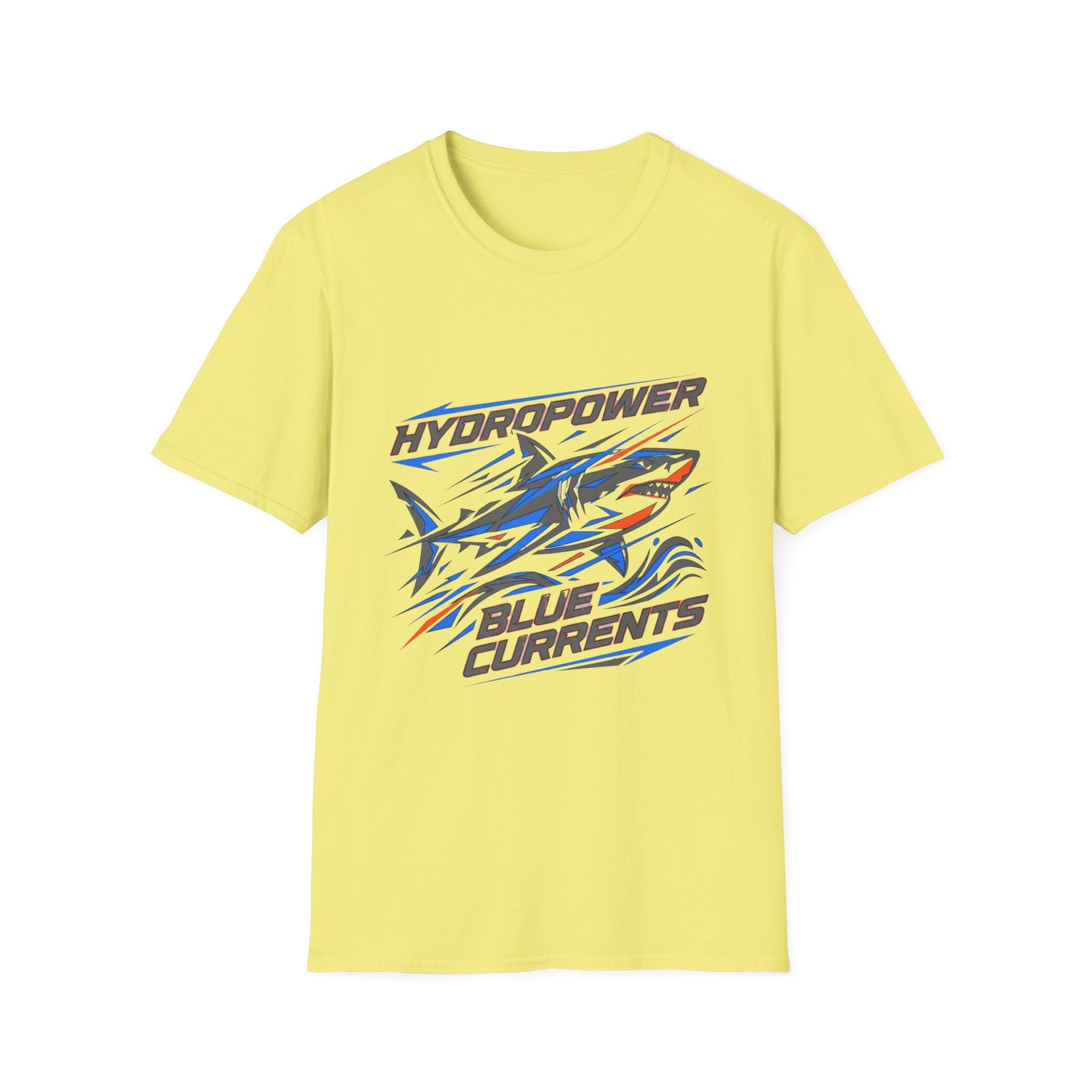 Hydropower Blue Currents Shark T-Shirt