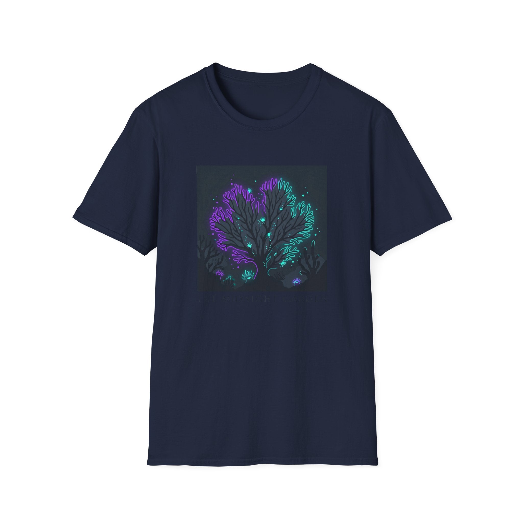 Moonlight Ginkgo T-Shirt — Night Garden Floral Tee
