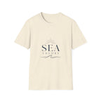 Sea Theory T-Shirt — Minimal Coastal Graphic Tee