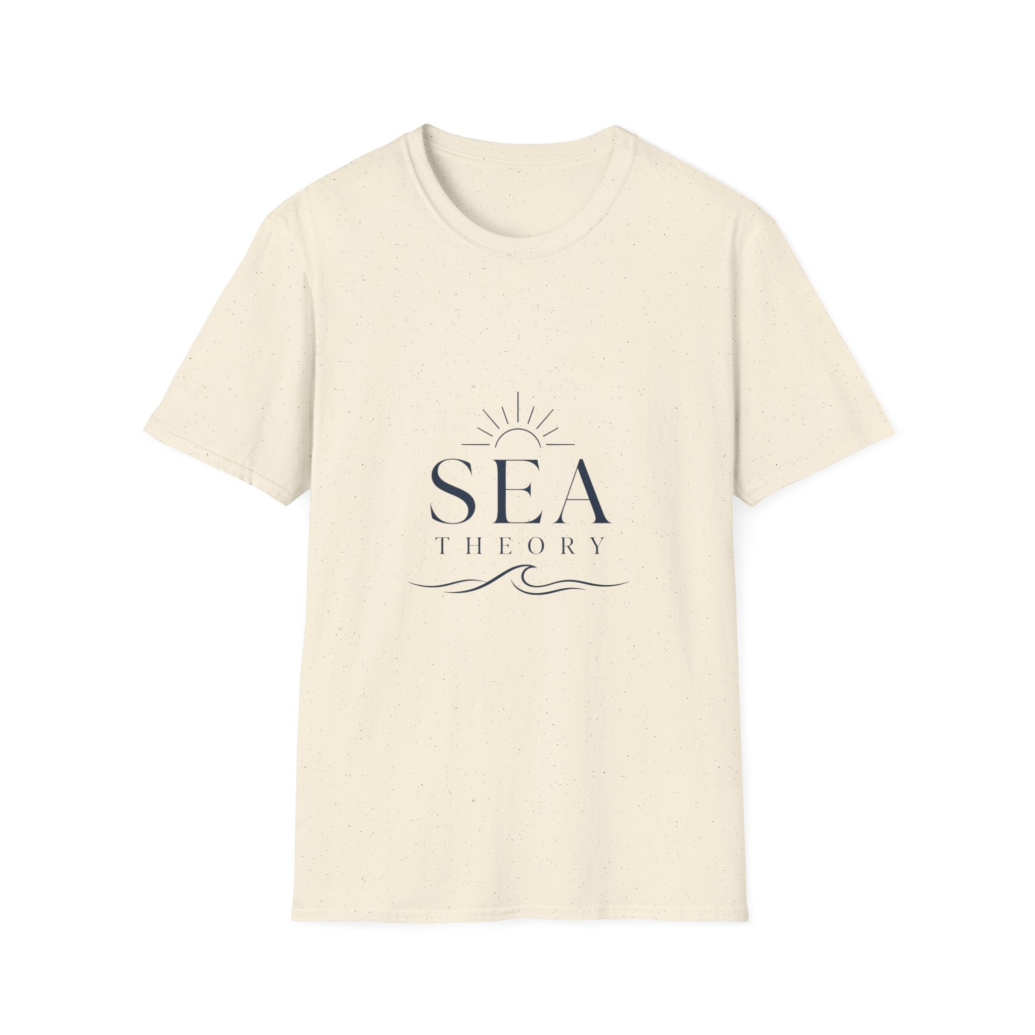 Sea Theory T-Shirt — Minimal Coastal Graphic Tee
