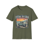 Outer Banks North Carolina T-Shirt — "Saltwater State of Mind" Beach Vintage Tee