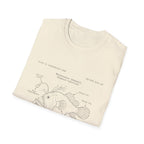 Anglerfish Anatomy Tee — Scientific Diagram Fish T-Shirt with “Anatomy of an Anglerfish” Design