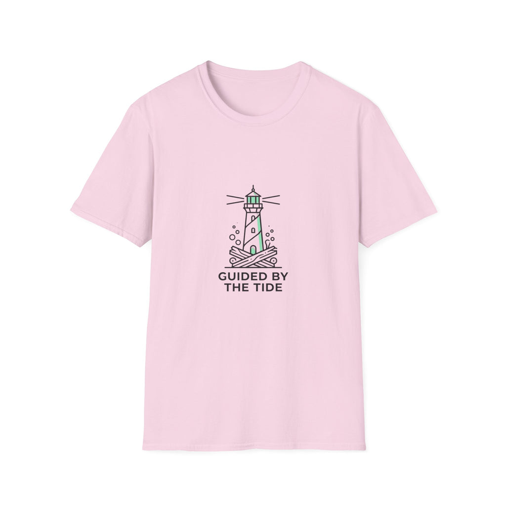 Lighthouse 'Guided by the Tide' Graphic T-Shirt
