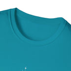 Moon Phase Jellyfish T-Shirt - Celestial Ocean Graphic Tee
