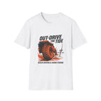 Out Drive The Tide Beach Driving & Shore Fishing T-Shirt