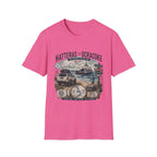 Outer Banks Road Trip T‑Shirt — Hatteras to Ocracoke Coastal Vintage Design