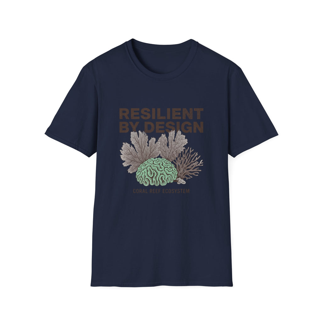 Resilient By Design Coral Reef T-Shirt — Ocean Conservation Tee