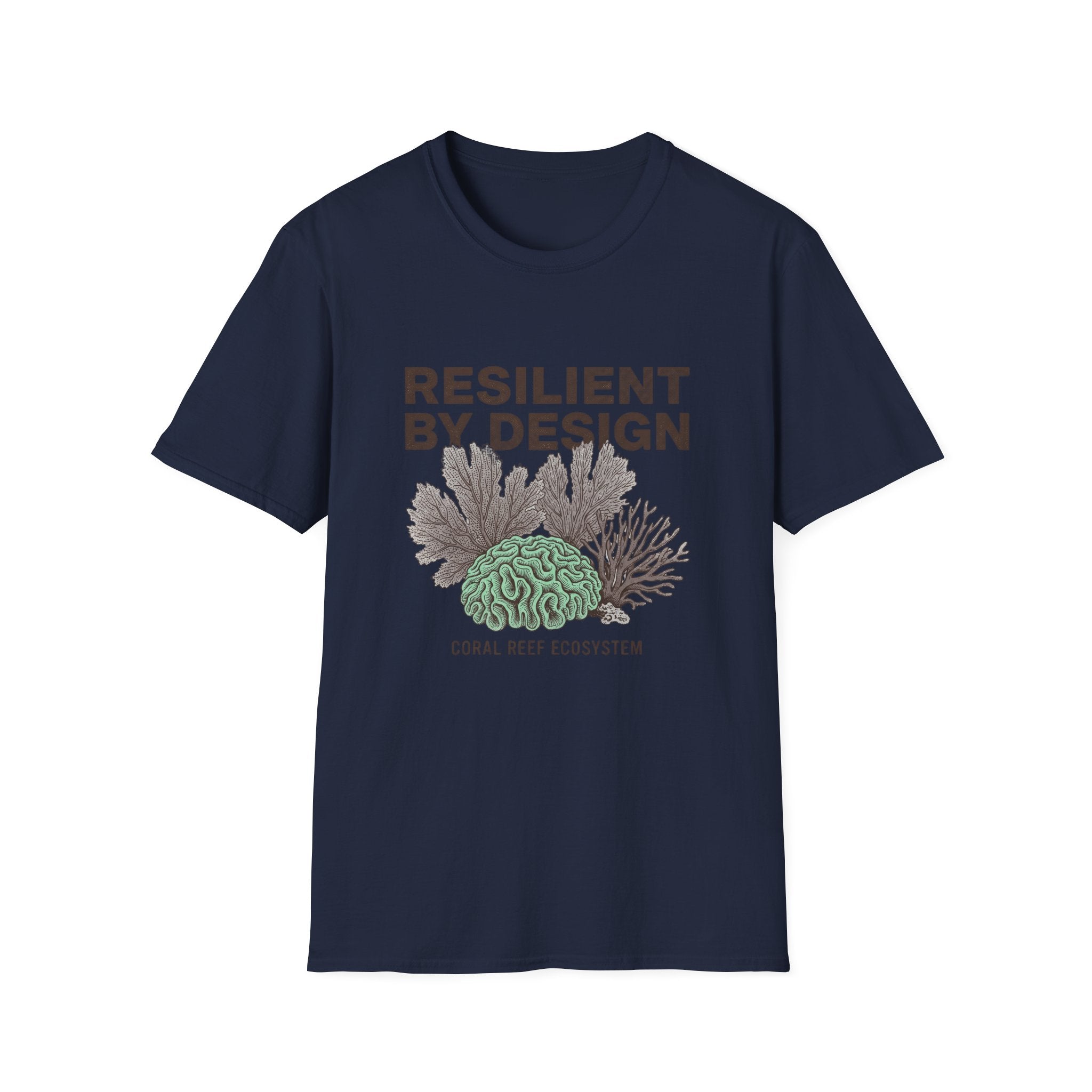 Resilient By Design Coral Reef T-Shirt — Ocean Conservation Tee