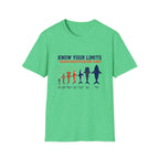 Know Your Limits Shark Identification T-Shirt