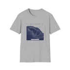 Nebula Map T-Shirt — "Time and Motion" Vintage Starfield Tee