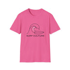 Surf Culture T-Shirt – Minimal Wave Graphic Tee