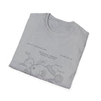 Anglerfish Anatomy Tee — Scientific Diagram Fish T-Shirt with “Anatomy of an Anglerfish” Design