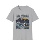 Cape Hatteras Lighthouse Storm T-Shirt — Weathering the Atlantic Since 1870