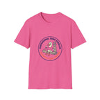 T-Shirt — "Professional Sand Stroller" Seagull Design (Slowest Tide Hunter)