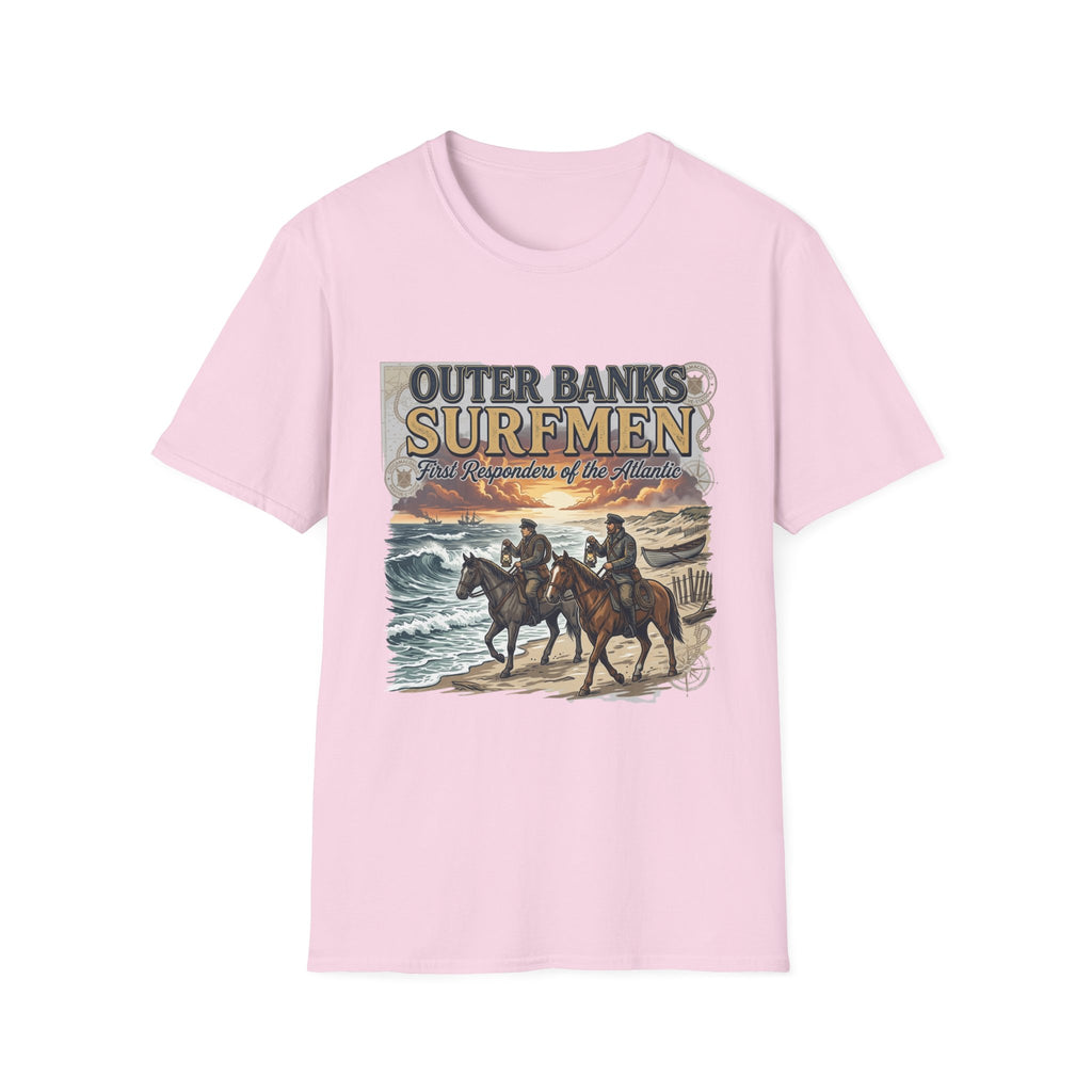 Outer Banks Surfmen T-Shirt — First Responders of the Atlantic Vintage Beach Tee