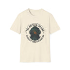 The Abyss Is Calling T-Shirt — Midnight Zone Diver Helmet Graphic Tee