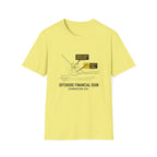 T-Shirt — "Offshore Financial Ruin" Diagram Graphic Tee