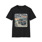 Outer Banks T-Shirt — "Drive the Sand • Live the Tide" Vintage Beach Tee