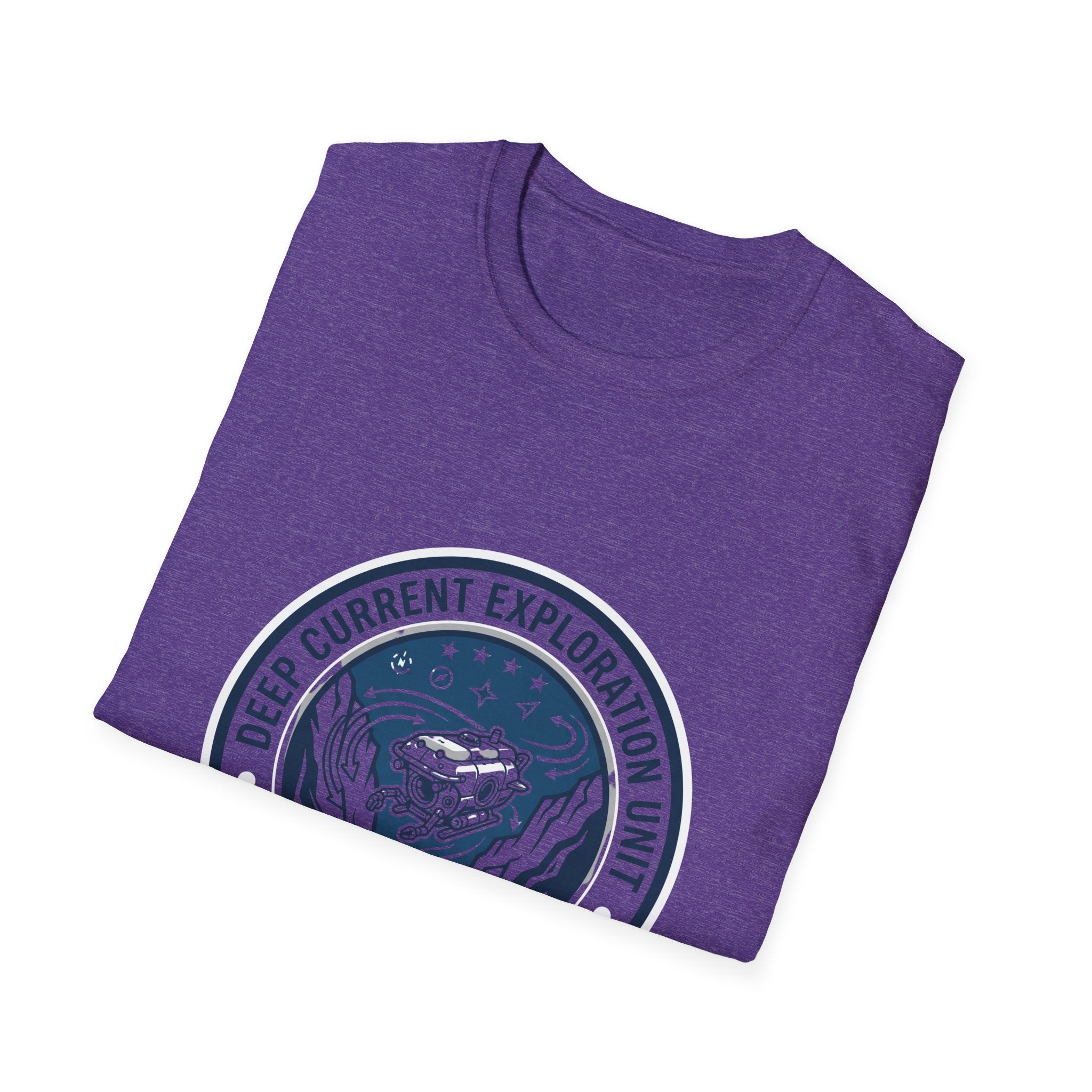 T-Shirt — Deep Current Exploration Unit 'Abyssal Zone' Ocean Patch Tee