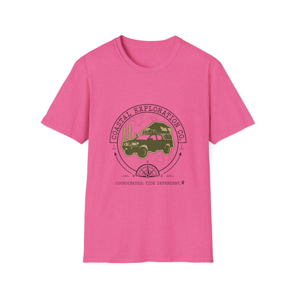 Coastal Exploration Jeep T-Shirt – Adventure Off-Road Graphic Tee