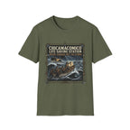 Chicamacomico Life‑Saving Station T-Shirt — 'Where Courage Met the Storm' Vintage Rescue Tee