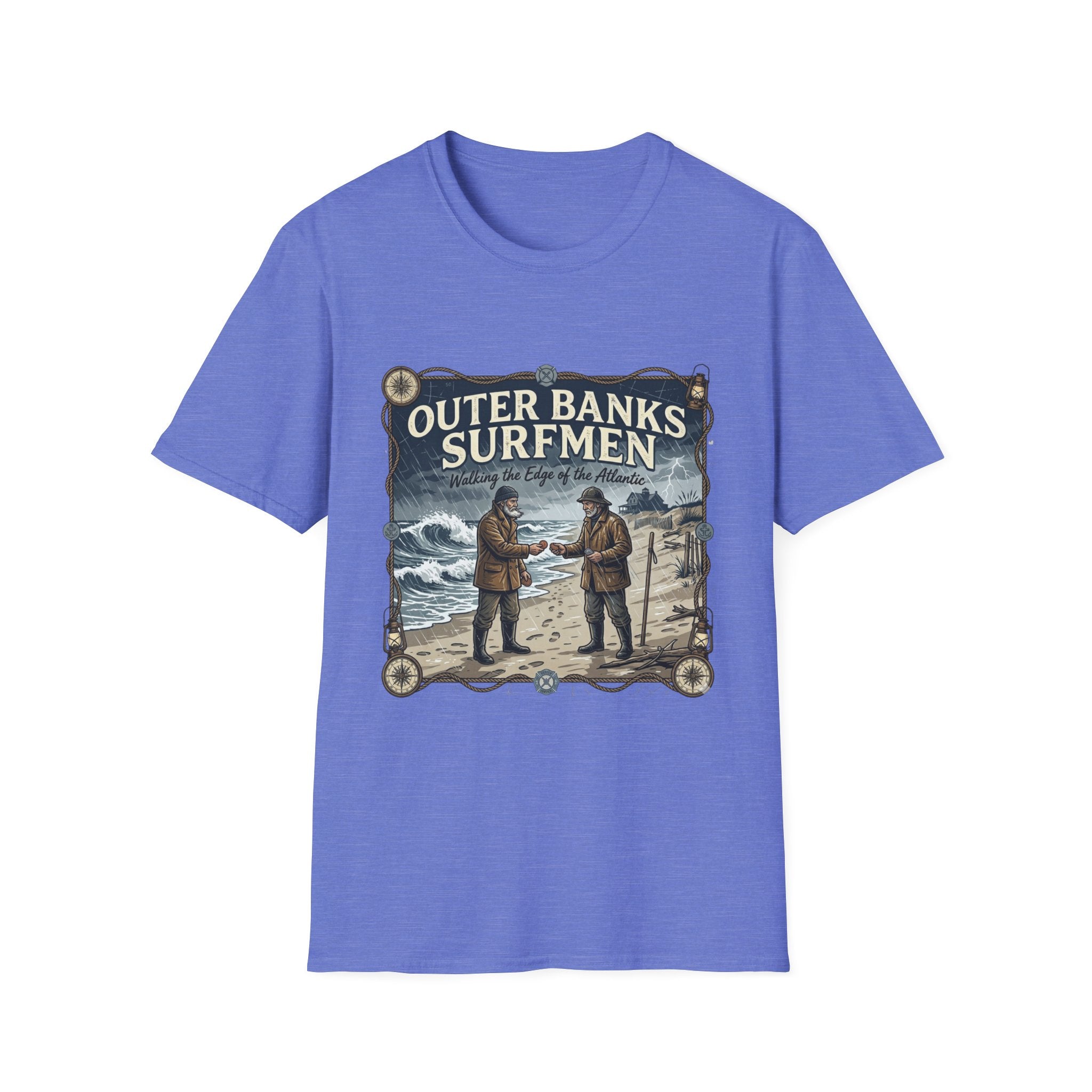 Outer Banks Surfmen T-Shirt — Vintage Coast Rescue Design