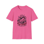Shark "Wild Current" Graphic T-Shirt — Nautical Fishing Crew Tee