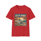 Outer Banks T-Shirt — 'Outer Banks: Salt Air & Atlantic Nights' Vintage Coastal Tee